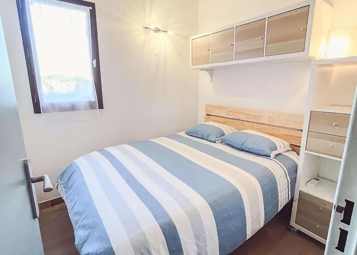 Charmante Climatisée Avec Piscine, Parking Privé Et Proche Plage, Idéale Pour Au Calme - Fr-1-607-158 Appartamento *